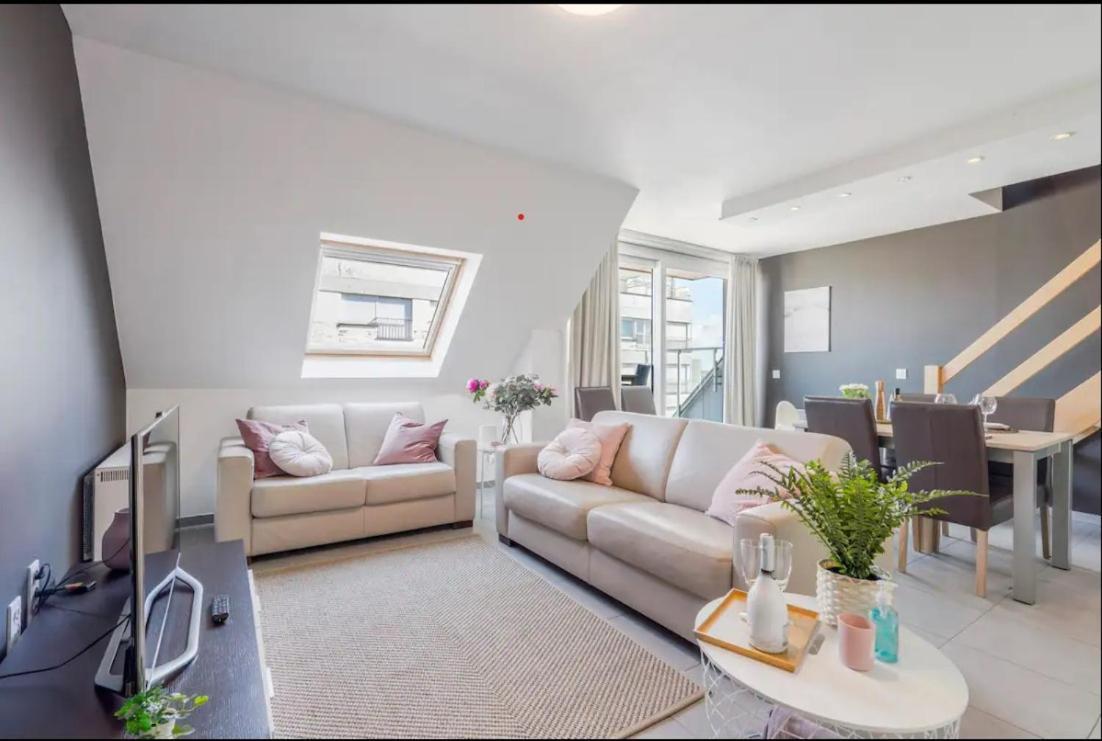 Cosy Duplex In Westende Met 3 Slpk Middelkerke Eksteriør bilde